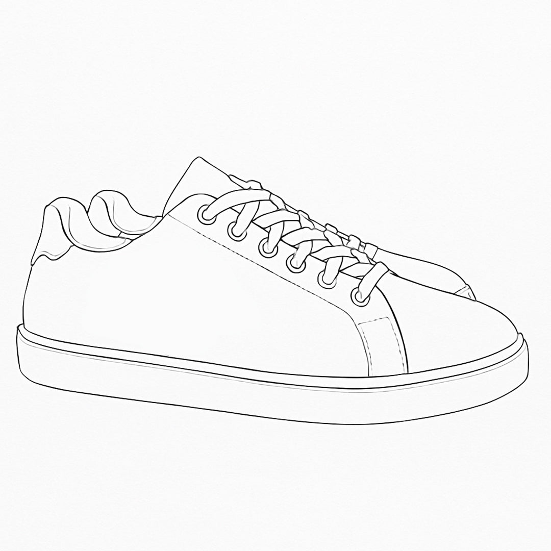 Premium Sneaker Model Sketch