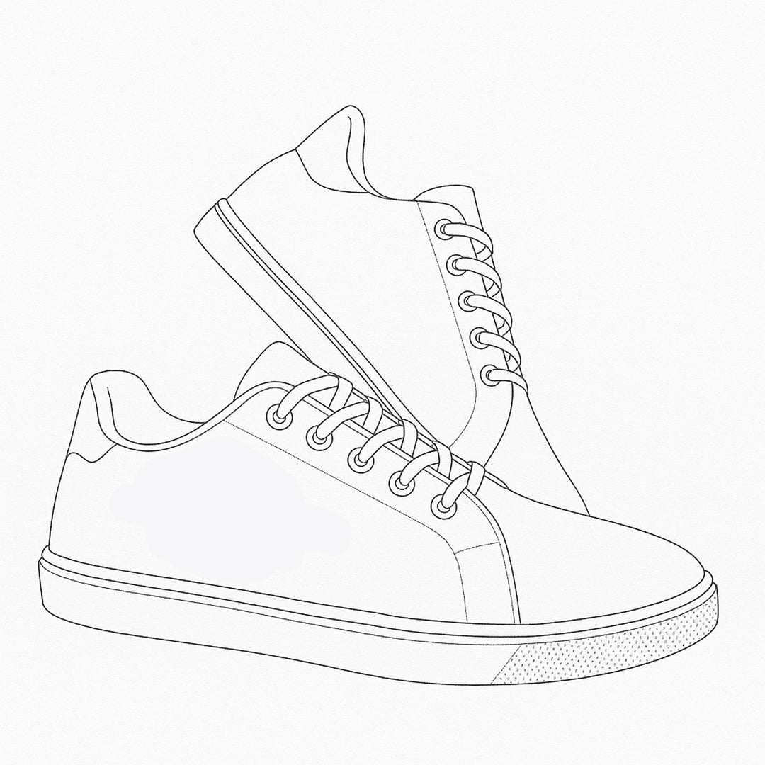 Premium Sneaker Model Sketch