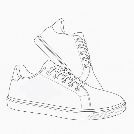 Premium Sneaker Model Sketch
