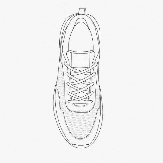 Premium Sports shoes Model Sketch