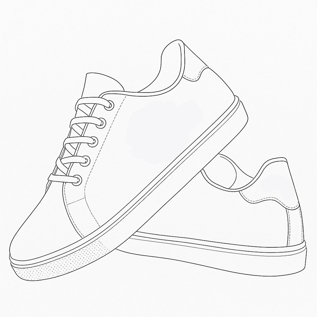 Premium Sneaker Model Sketch